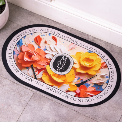 Килимок діатомітовий універсальний BEAUTIFUL FLOWERS 58*38 см з ефектом 3-D Килимок діатомітовий універсальний BEAUTIFUL FLOWERS 58*38 см з ефектом 3-D