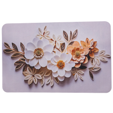 Коврик диатомитовый универсальный DAISIES 58*38 см с эффектом 3-D