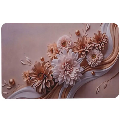 Коврик диатомитовый универсальный CHRYSANTH 58*38 см с эффектом 3-D