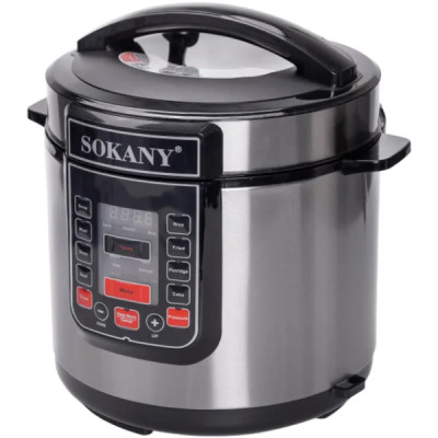 Мультиварка Sokany SK-07053 на 7 л, сталь