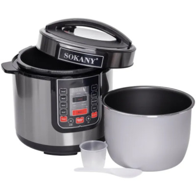 Мультиварка Sokany SK-07053 на 7 л, сталь