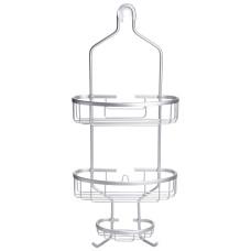 Полка для ванной комнаты трехъярусная подвесная 28*13*63 см