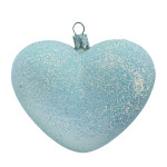 Набор новогодних украшений на елку Сердце 4 штуки 10 см глянец 4*9*10 см, белый Набор новогодних украшений на елку Сердце 4 штуки 10 см глянец 4*9*10 см, белый
