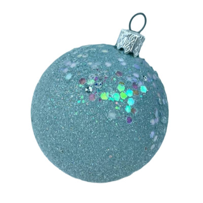 Набор новогодних шаров на ёлку 15 штук 6 см блеск, атлантик