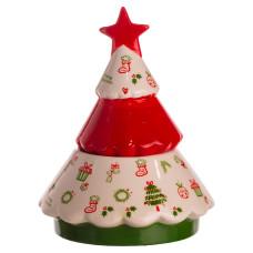 Конфетница Merry Christmas фарфоровая 700 мл