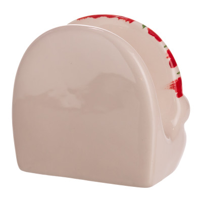 Салфетница Santa Claus фарфоровая 8*6*9 см