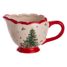 Молочник New Year из фарфора 300 мл