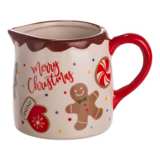 Молочник Merry Christmas фарфоровый 350 мл