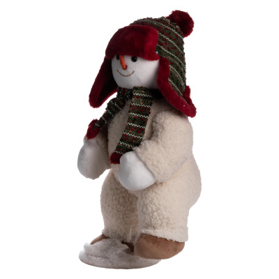 Новорічна фігурка Snowman текстильна 29*23*54 см Новорічна фігурка Snowman текстильна 29*23*54 см