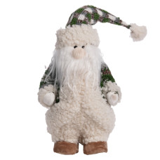 Новогодняя фигурка Скандинавский Санта текстильная 15*14*38 см