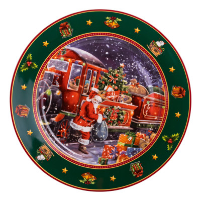 Набір тарілок Santa порцелянових 7 штук 26,5/19 см Набір тарілок Santa порцелянових 7 штук 26,5/19 см