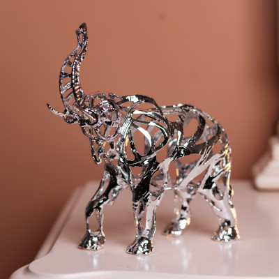 Статуэтка Elephant 25*10*25 см металлическая