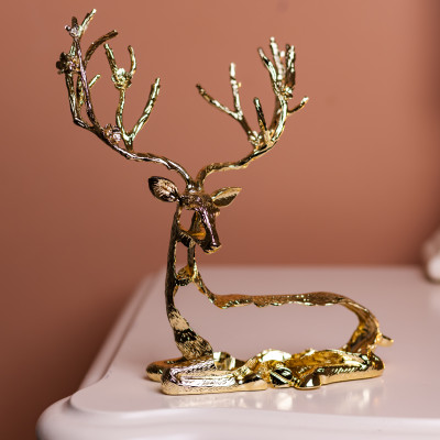 Статуэтка Lying Deer 20*8*25 см металлическая