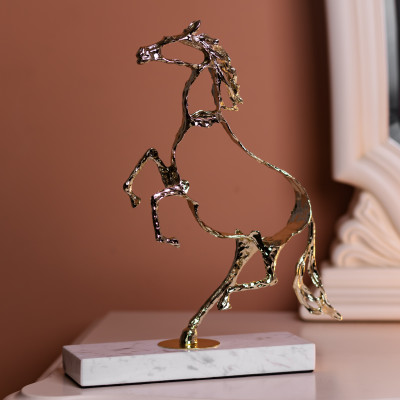 Статуэтка Horse 28*8,5*34 см металлическая