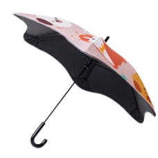 Детский зонт-трость механический 90 см, бежевый