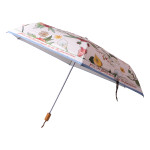 Зонт механический 99 см с чехлом и цветочным принтом, синий Зонт механический 99 см с чехлом и цветочным принтом, синий
