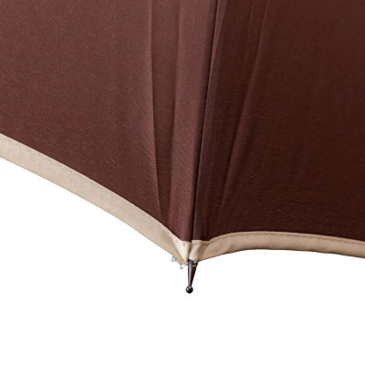 Парасоля-тростина напівавтомат 120 см, коричневий Парасоля-тростина напівавтомат 120 см, коричневий