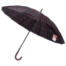 Зонт трость полуавтомат 117 см, красный