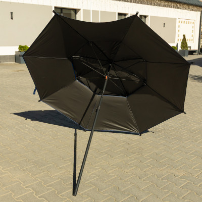 Зонт для рыбалки и кемпинга 190 см с регулировкой наклона Black UV Protection Зонт для рыбалки и кемпинга 190 см с регулировкой наклона Black UV Protection