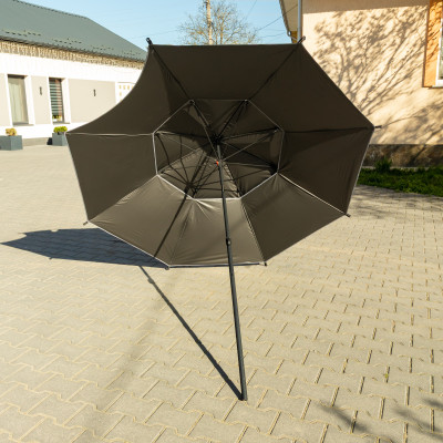 Зонт для рыбалки и кемпинга 190 см с регулировкой наклона Black UV Зонт для рыбалки и кемпинга 190 см с регулировкой наклона Black UV