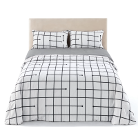 Комплект постельного белья двуспальный муслин жатка люкс 180*220 см Square