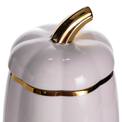 Банка для зберігання Гарбуз порцелянова 3.8 л з кришкою Банка для зберігання Гарбуз порцелянова 3.8 л з кришкою