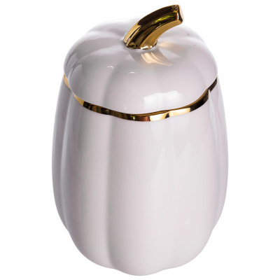 Банка для зберігання Гарбуз порцелянова 2 л з кришкою Банка для зберігання Гарбуз порцелянова 2 л з кришкою