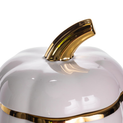 Банка для зберігання Гарбуз порцелянова 2 л з кришкою Банка для зберігання Гарбуз порцелянова 2 л з кришкою