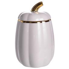 Банка для хранения Тыква фарфоровая 2 л с крышкой