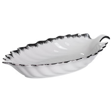 Блюдо сервировочное фарфоровое Elm 41*20*6,5 см