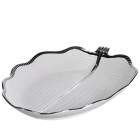 Блюдо сервировочное фарфоровое Camellia 35,5*24*4 см