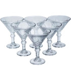 Набір креманок Golden Martini 6 штук по 215 мл