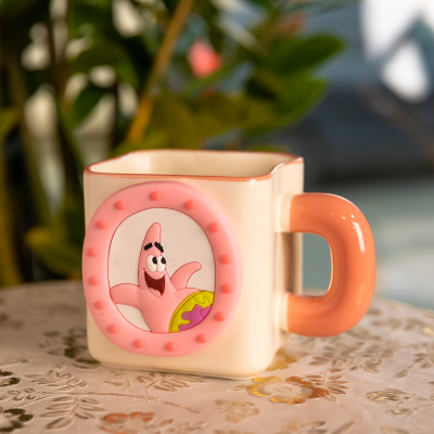 Чашка порцелянова Патрік Стар 500 мл