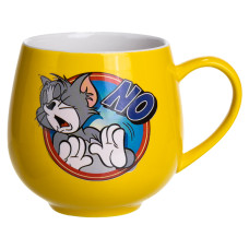 Чашка фарфоровая Tom and Jerry NO 400 мл