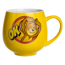 Чашка фарфоровая Tom and Jerry OK 400 мл