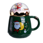 Чашка порцелянова Happy Every Day 400 мл, зелений Чашка порцелянова Happy Every Day 400 мл, зелений