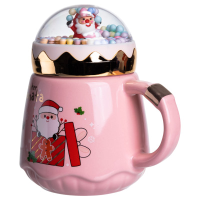 Чашка порцелянова Winter Sonata 400 мл, рожевий Чашка порцелянова Winter Sonata 400 мл, рожевий