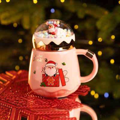 Чашка порцелянова Winter Sonata 400 мл, рожевий Чашка порцелянова Winter Sonata 400 мл, рожевий