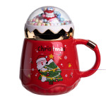 Чашка порцелянова Christmas 400 мл, червоний Чашка порцелянова Christmas 400 мл, червоний