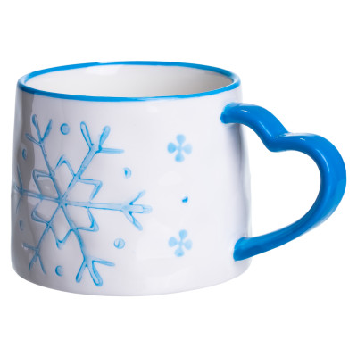 Чашка порцелянова Сніжинка 300 мл Чашка порцелянова Сніжинка 300 мл