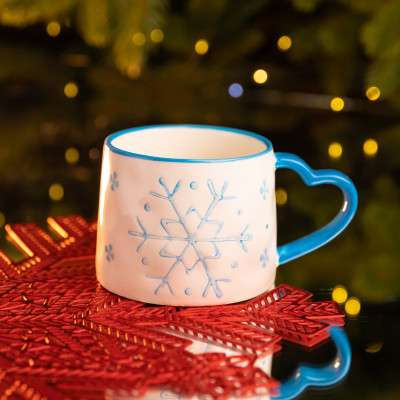 Чашка порцелянова Сніжинка 300 мл Чашка порцелянова Сніжинка 300 мл