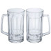 Набір кухлів для пива Beer Stein скляних 2 штуки по 530 мл