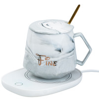 Чашка фарфоровая Fine 400 мл с подогревом