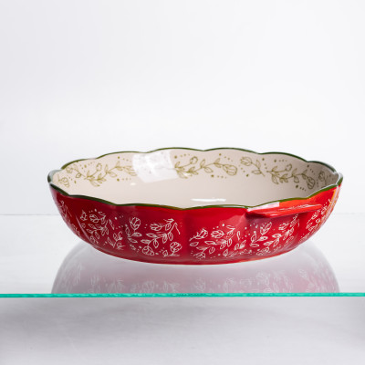 Форма для запекания Vintage фарфоровая 2,5 л круглая