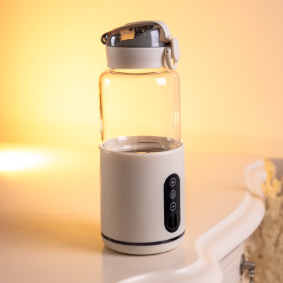 Бутылка с подогревом 300 мл с аккумулятором, белый