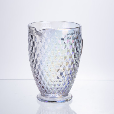 Кувшин для напитков 1,2 л из толстого стекла фигурный, rainbow Кувшин для напитков 1,2 л из толстого стекла фигурный, rainbow