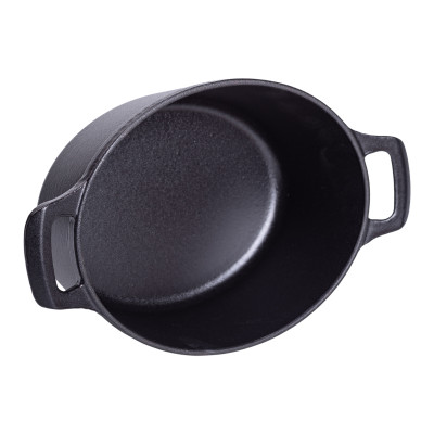 Гусятница чугунная эмалированная 3 л