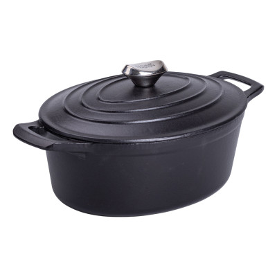 Гусятница чугунная эмалированная 3 л