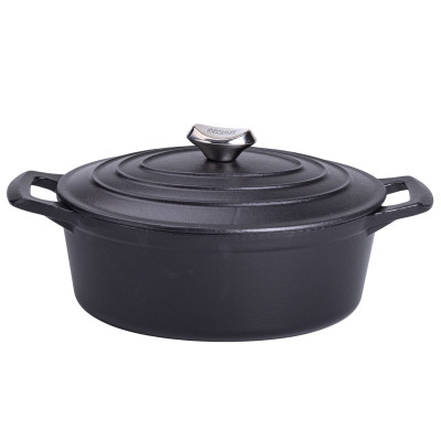 Гусятница чугунная эмалированная 3 л