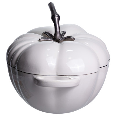 Кастрюля чугунная эмалированная Iron Tomato 2,5 л, белый Кастрюля чугунная эмалированная Iron Tomato 2,5 л, белый